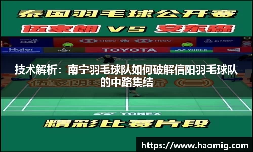 技术解析：南宁羽毛球队如何破解信阳羽毛球队的中路集结